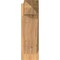 Ekena Millwork Traditional Smooth Arts and Crafts Outlooker, Western Red Cedar, 7 1/2"W x 20"D x 24"H OUT08X20X24TRA03SWR - alternate 4